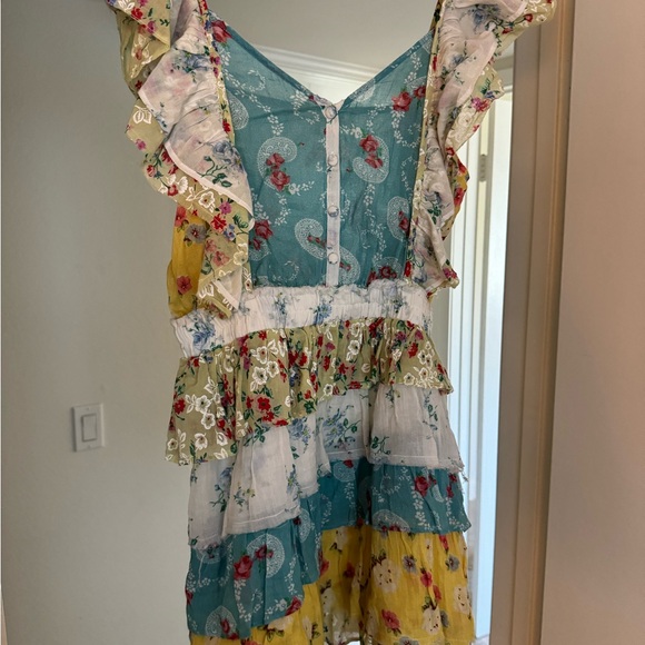 Love Shack Fancy floral mini dress! Size small, great condition! - Picture 3 of 5